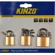 Kinzo hangslot 3 delig